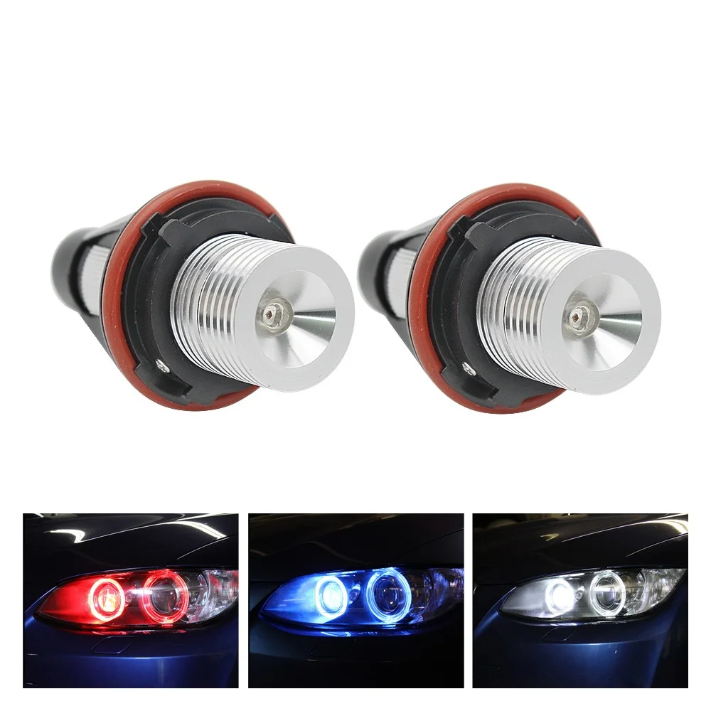 Светодиодный Маркер Angel Eyes 2 шт. без ошибок для BMW E39 E60 E63 E61 E83 X5 M5 DRL противотуманный