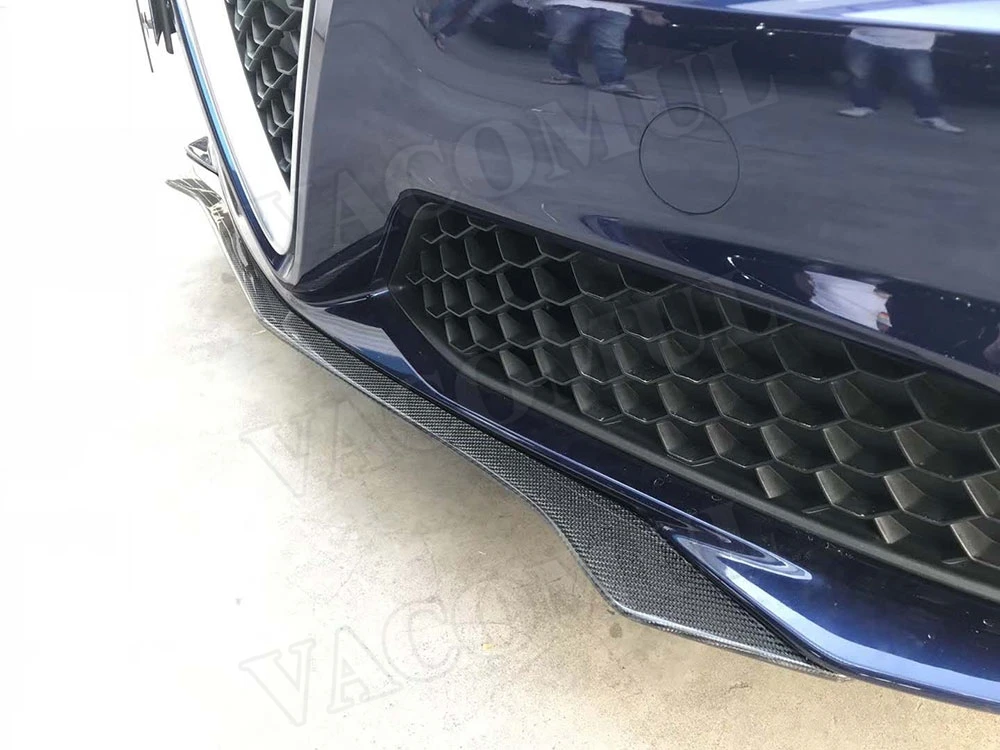 Гоночный автомобиль переднего бампера для губ углерода волокно для Alfa Romeo Giulia Quadrifoglio седан автомобилей интимные аксессуары