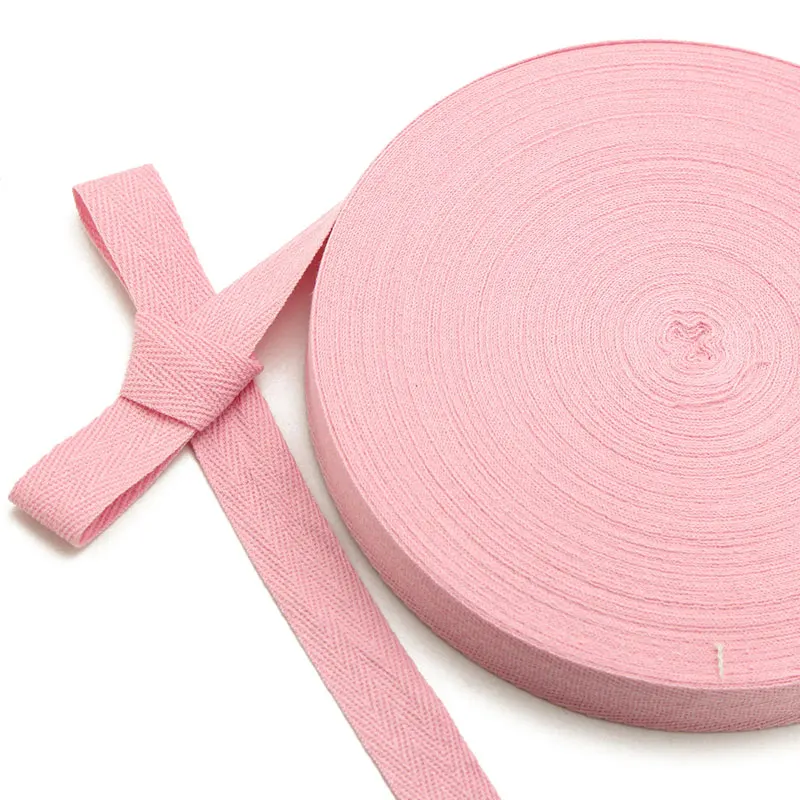 Pink 2 3 м/6 м 2 см Мульти Цвет шевронная лента, тесьма тканая хлопчатобумажная швейная оверлок ткань ремень DIY Аксессуары LX514 - Цвет: Pink 2