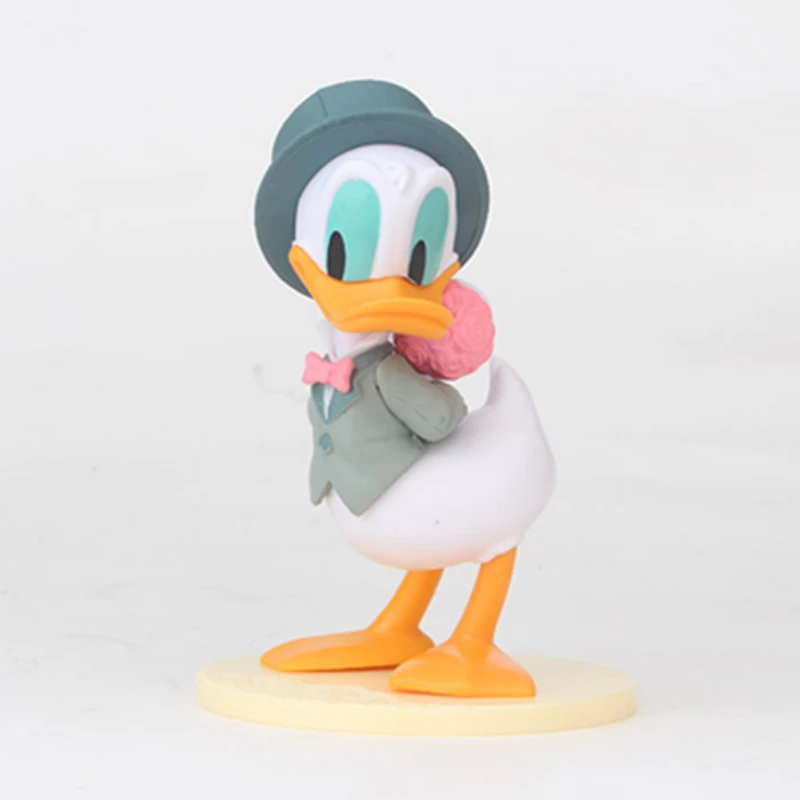 Disney new Hot 6 шт./компл. 12 см микки маус дональд дак минни мультфильм милые фигурки