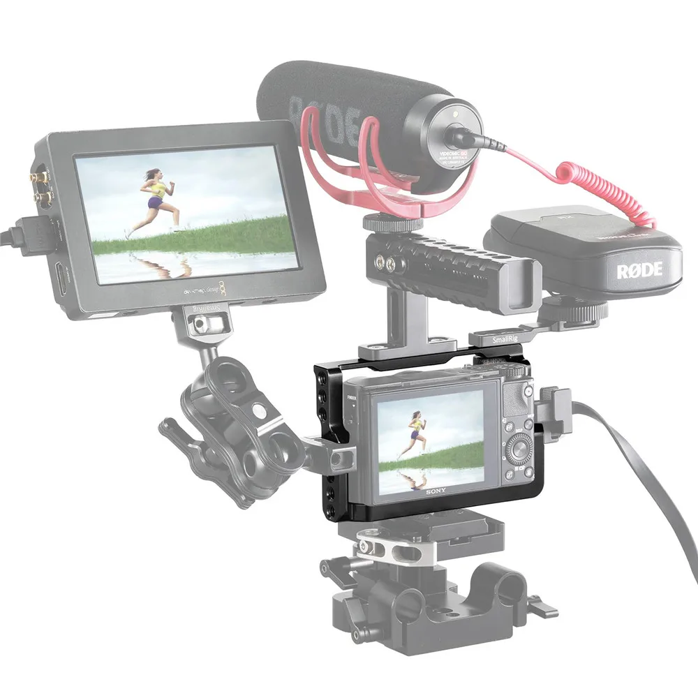 Клетка SmallRig для цифровой зеркальной камеры Sony RX100 III IV V M3/M4/M5 клетка с