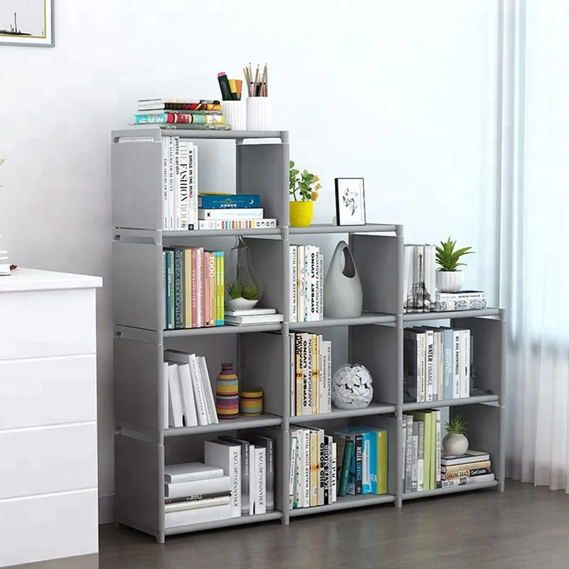 Kaidi Three Rows Simple Modern Student Children Bookshelf Creative Combination Storage Cabinet | Мебель