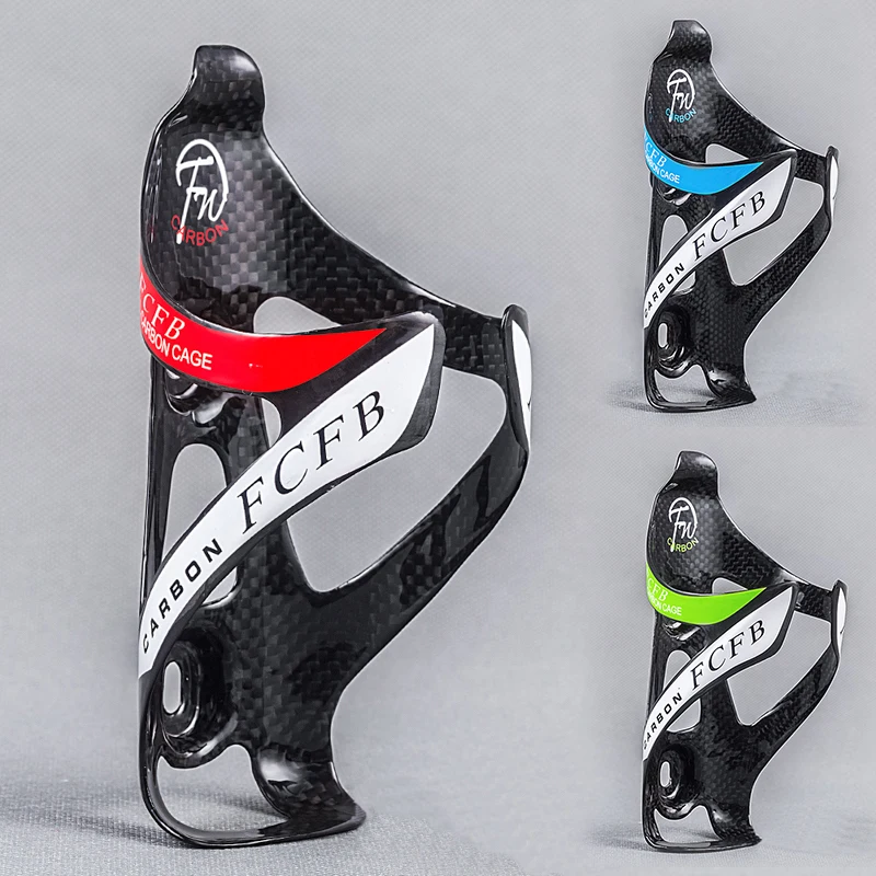 

FCFB Full Carbon Fibre Water Bottle Holder Bicycle Bottle Cage For Mountain / Road Bike