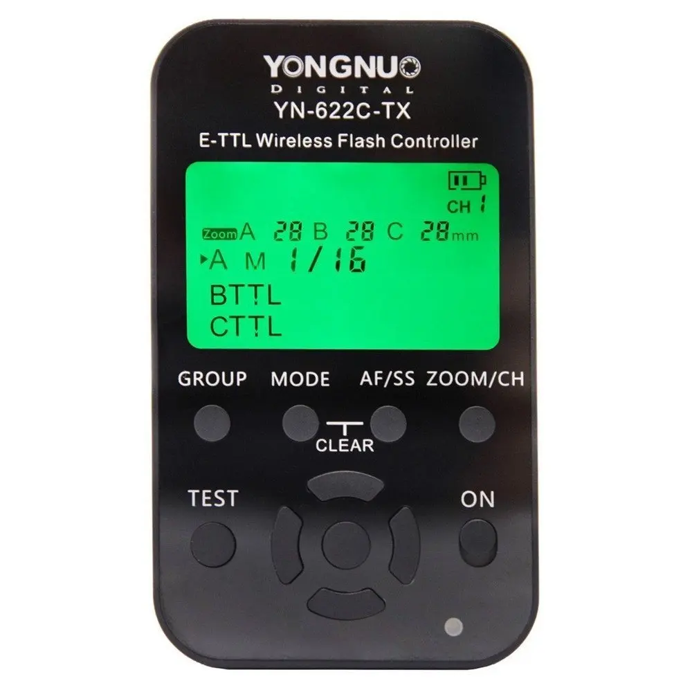 Беспроводной контроллер вспышки YONGNUO с ЖК дисплеем для Canon /Nikon|ttl hss|hss flashflash transmitter