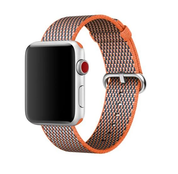 Тканый нейлоновый ремешок Спортивная петля ремешок для apple watch серии группа 5 4 3 2 браслет для iwatch спортивный ремешок для смарт-часов apple watch 42mm/38 мм/44 мм/40 мм