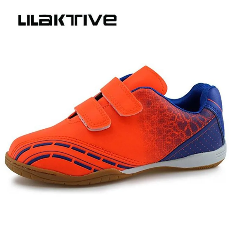 LILAKTIVE/детская обувь для футбола; коллекция года; уличные дышащие кроссовки; оригинальная футбольная обувь на липучке для мальчиков; Zapatillas Nino