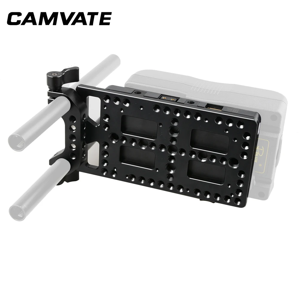 Камера CAMVATE видеокамера V Lock аккумуляторная пластина быстросъемная Монтажная