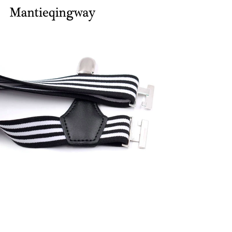 Mantieqingway модные 2 5 см держатели носков регулируемые подтяжки для мужчин носки