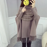 2021 women pullover fashion autumn winter warm turtleneck women sweater long sleeve casual loose sweaters knitted tops