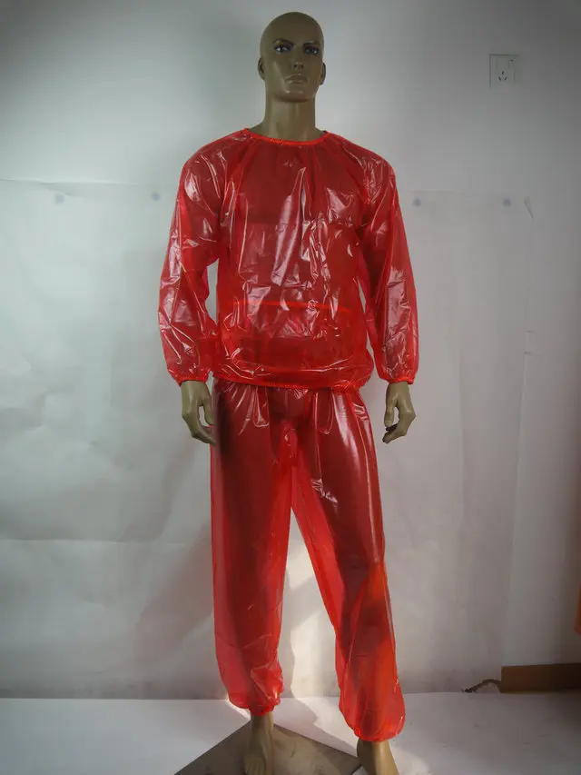 Пвх мужской спортивный костюм # p013 8 т|jogging bag|suits blackjogging everyday |