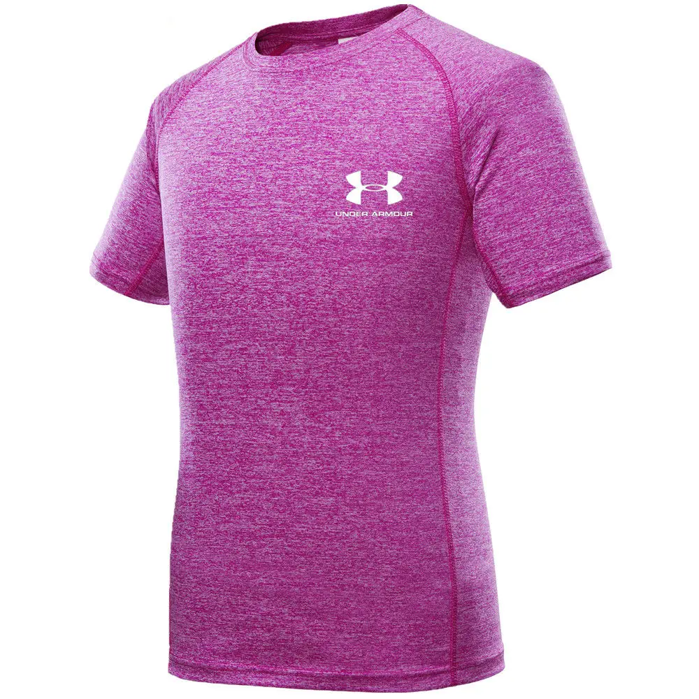 Under Armour UA Professional Men's And Women Running Series T-Shirt Short Sleeve Round Neck Leisure Sports | Спорт и развлечения