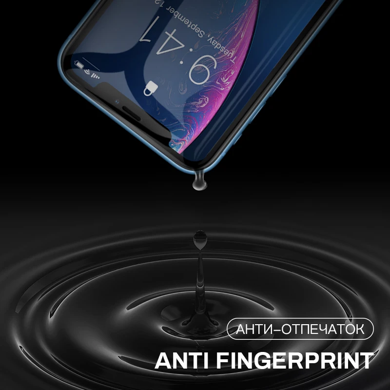 Полное покрытие 10D Edge закаленное защитное стекло для iPhone X 7 8 6 6s Plus Xr Xs Max защитная
