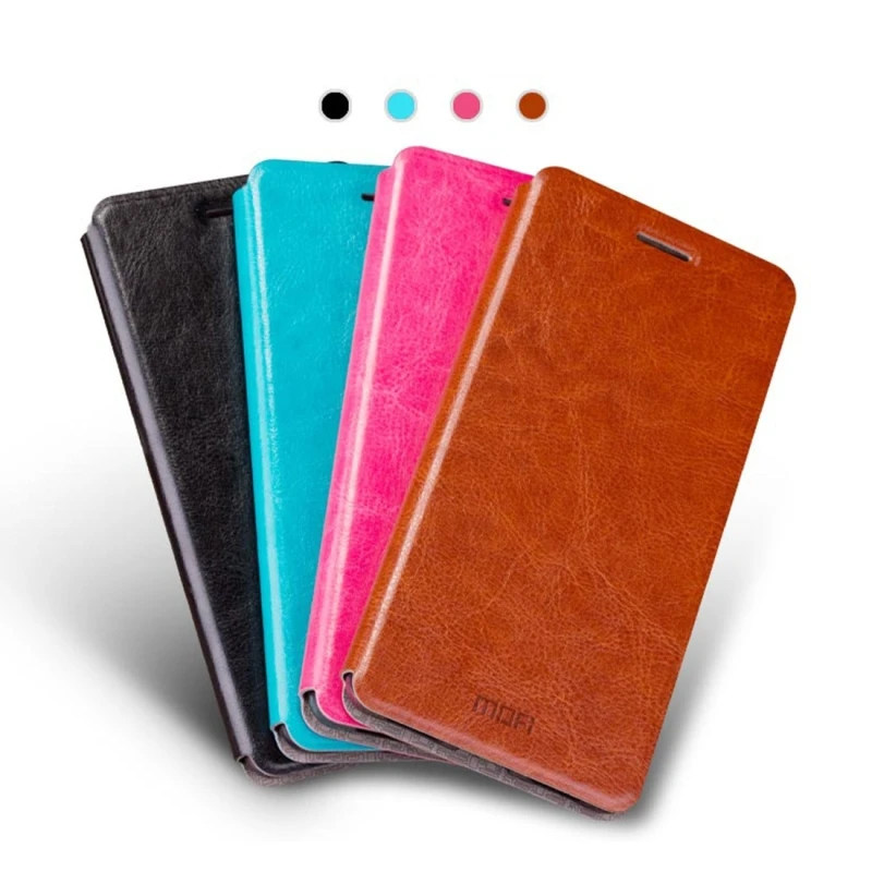 MOFI for Xiaomi Mi 5s Crazy Horse Texture Horizontal Flip Leather Case with Holder Protective Cover Shell | Мобильные телефоны и