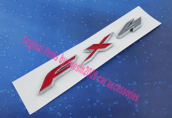 Автомобильный FX4 для F150 F250 F350 F450 Ranger Fender эмблема значок стикер|Наклейки на