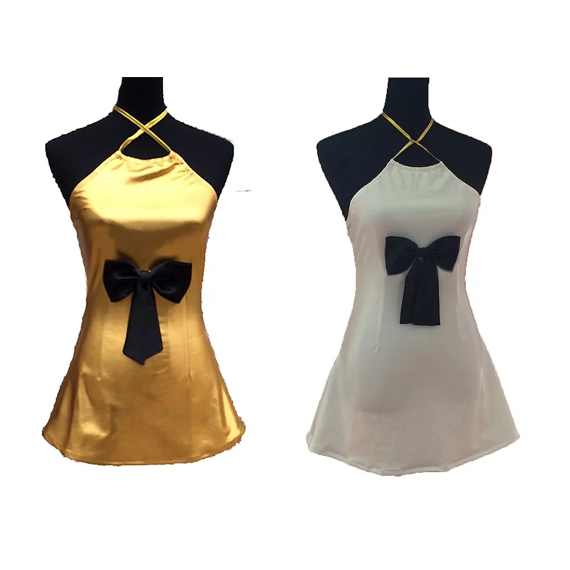 

Nami white/golden dress Cosplay Costume 11