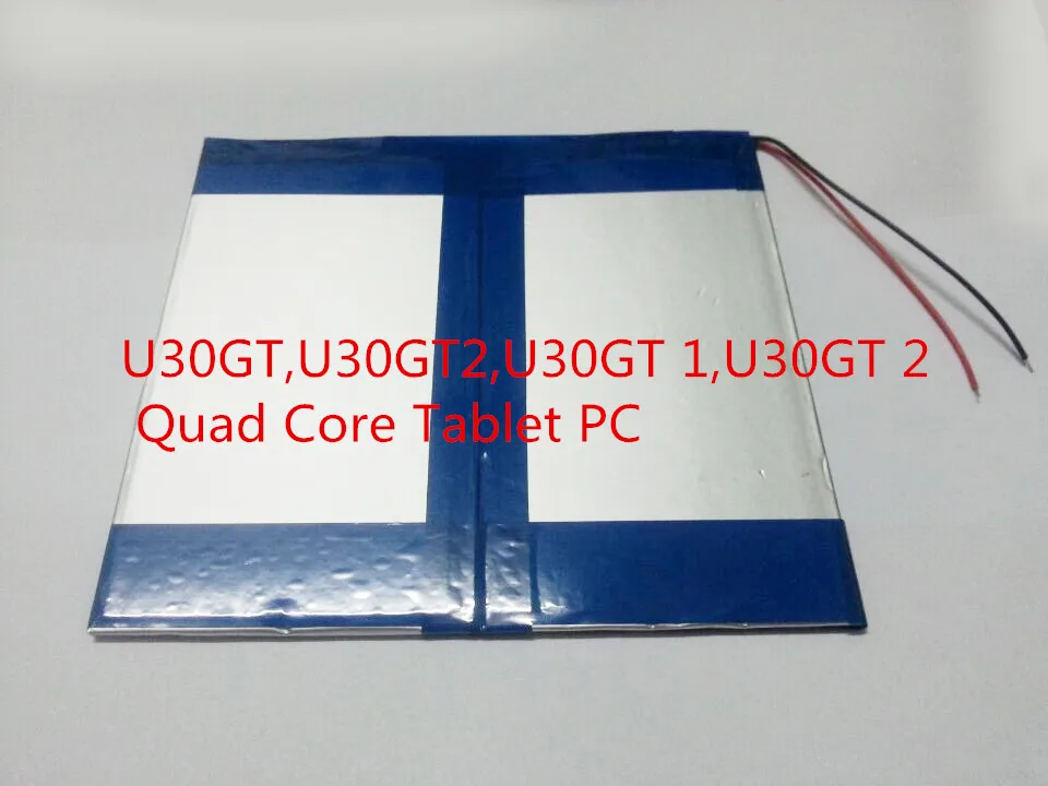 7 4 V 13000 мАч оригинальный аккумулятор li-ion Батарея для U30GT U30GT2 1 2 ядра Tablet PC 3 3*161*125 мм