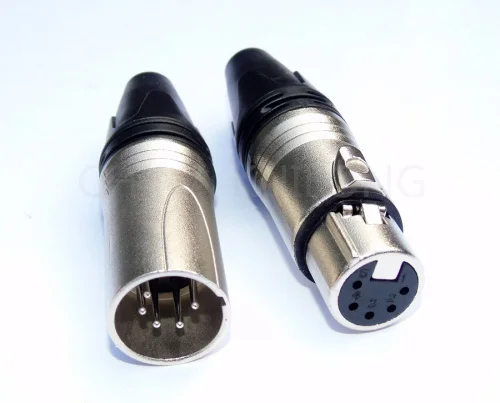 Высококачественный 5 контактный разъем xlr мама и папа с 3 шт. NC5MXX NC5FXX|connector 5pin|connectors