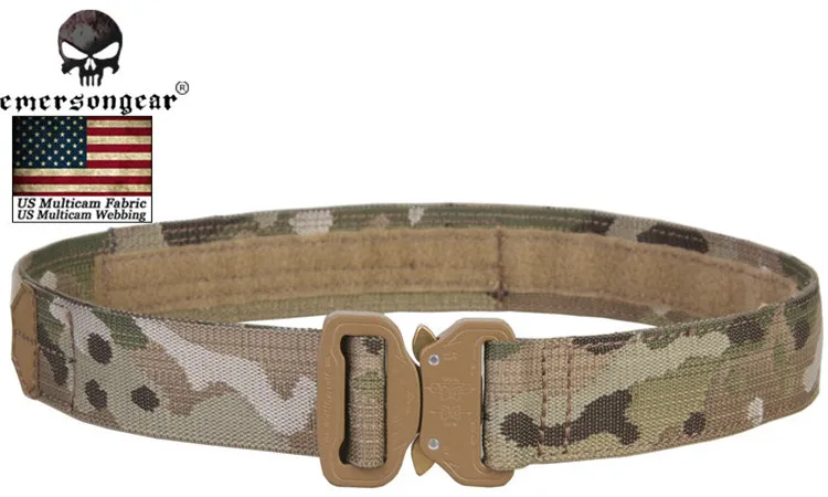 MC EmersonGear Cobra 1,5 дюйма ремень Rigger/Duty Army тактический ремень мужской ремень-черный-серый-Койот-все размеры! Обхват талии Поддержка - Цвет: MC