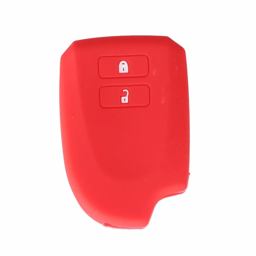 KEYYOU Silicone Car Key Cover Case For Toyota Vios 2 Button | Автомобили и мотоциклы