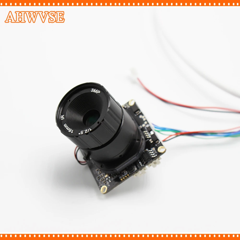 AHWVSE 16 мм Объектив CS CCTV IP камера Модуль платы PCB 960P 1080P ONVIF H264 мобильный XMEYE Serveillance CMS
