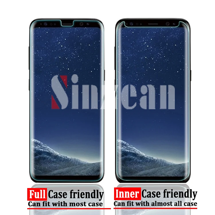 Sinzean 20pcs 3D полное покрытие УФ стекло для Oneplus 7 Pro/1 + Pro клейкое защита экрана с USB