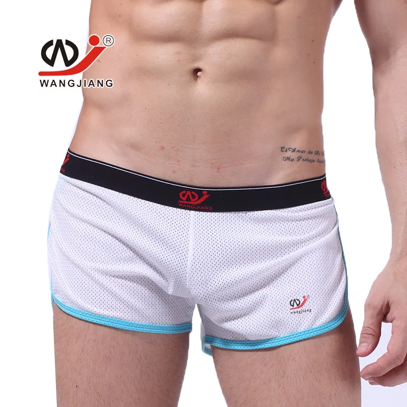 Mens Sport Shorts men Sportswear Athletic Running Elastic Brand Boxer trunks Quick Dry | Спорт и развлечения