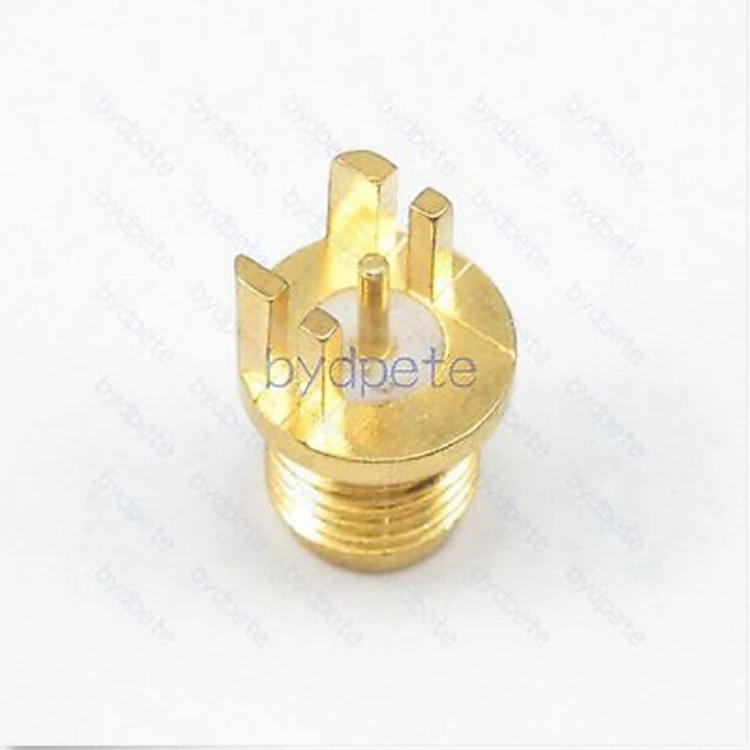 RP-SMA гнездовой разъем 1 0 мм PCB Edge Mount circle Круглая Панель припоя RF | Обустройство дома