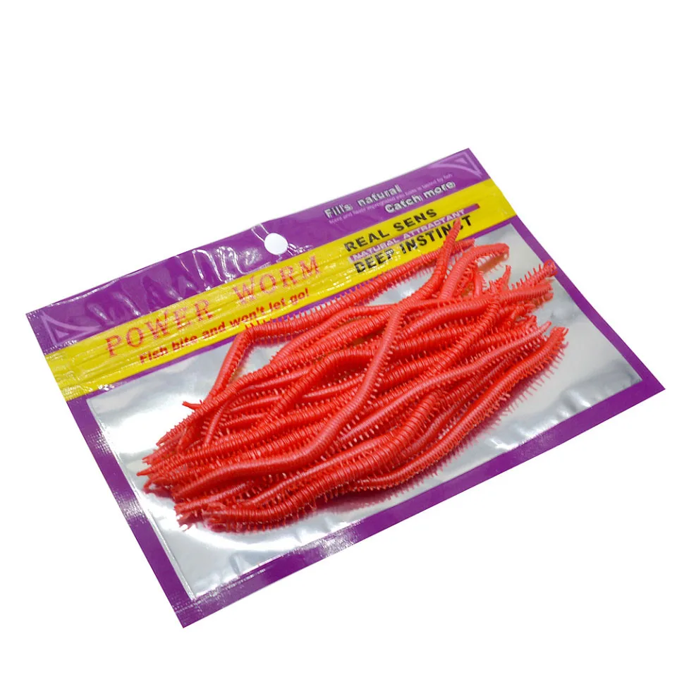 LSTACHi 20 шт. моделирование земляной червь рыболовные черви искусственные рыбий