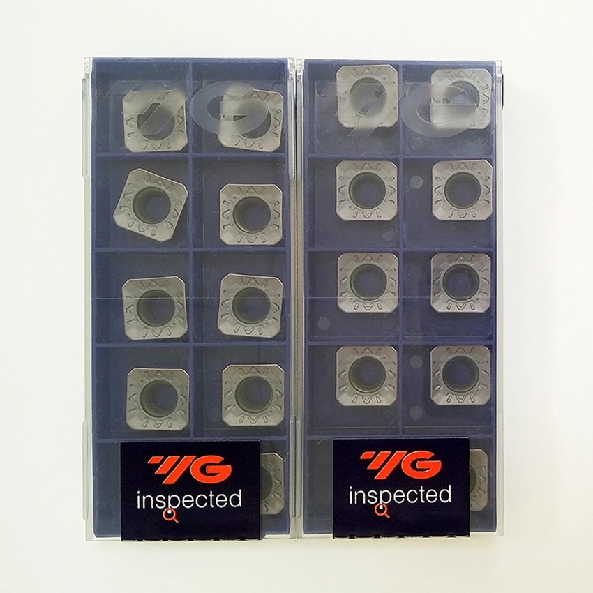 10 шт. SEKT12T3AGTN YG602/SEKT1204AFTN YG602/SEKT13T3AGTN YG602 Корея YG ЧПУ карбидные режущие пластины для