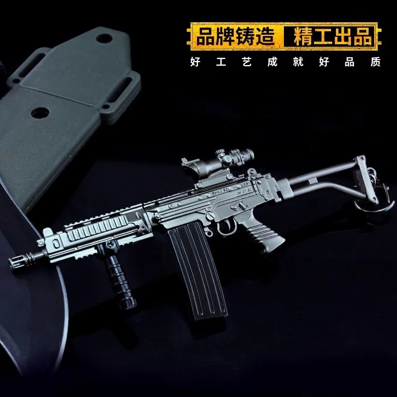 SA58Para игра Playerunknown's Battlegrounds брелок оружие модельный цинковый сплав|Реквизит для