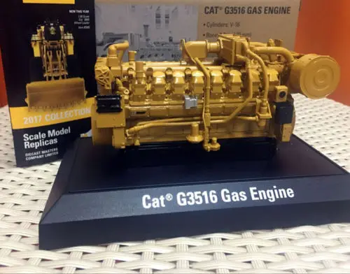 

Металлическая модель в масштабе 1/25, отлитый под давлением Caterpillar Cat G3516, газовый двигатель бренд DieCast Masters DM85238