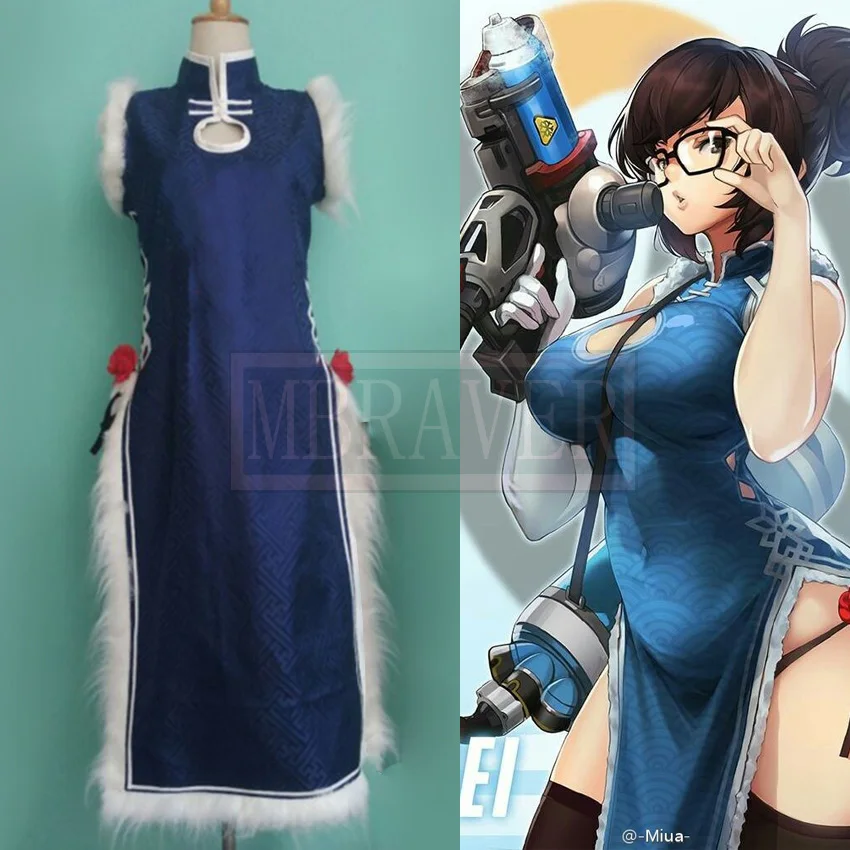 Яйца Mei костюм Чонсам для косплея индивидуальный заказ Unifroms заказ|cosplay costume|custom