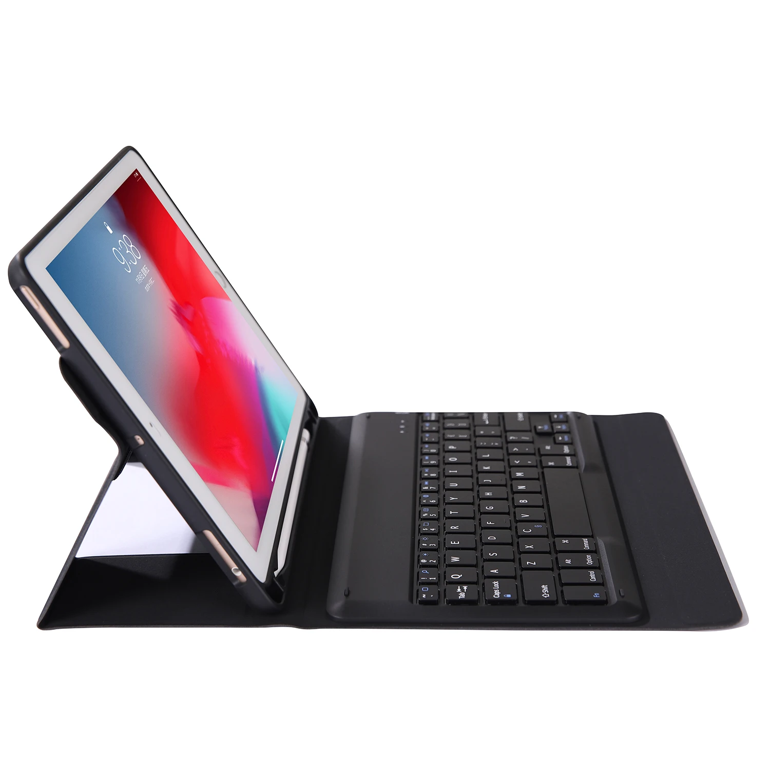 K07B Bluetooth планшет клавиатуры для нового 2018/2017 iPad 9 7 &quot/Pro 7&quot/Air2/Air черный |