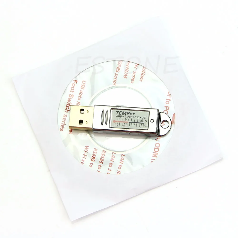 USB термометр Сенсор Температура регистратор данных тестер для портативных ПК