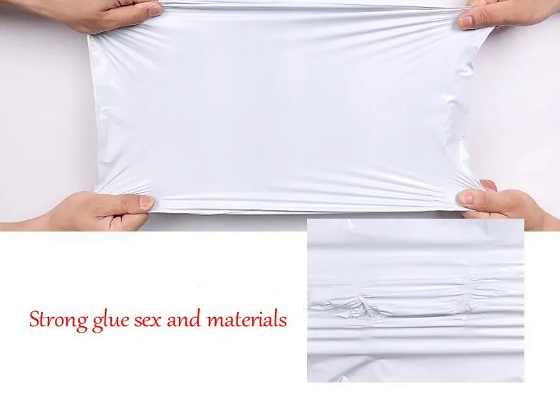 25 шт./лот 32*45 см белые Поли самозапечатывающиеся почтовые пакеты курьерские сумка