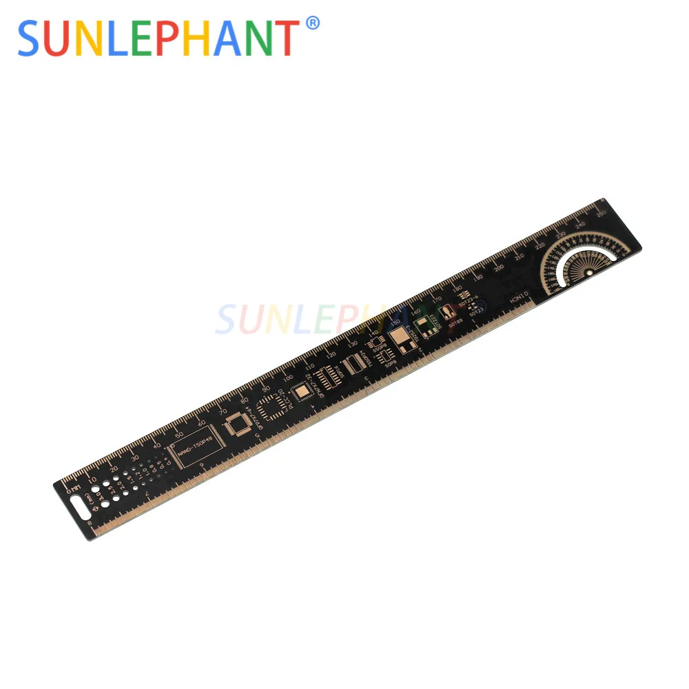 25 см 10 дюймов PCB линейка для электронных инженеров измерительный инструмент