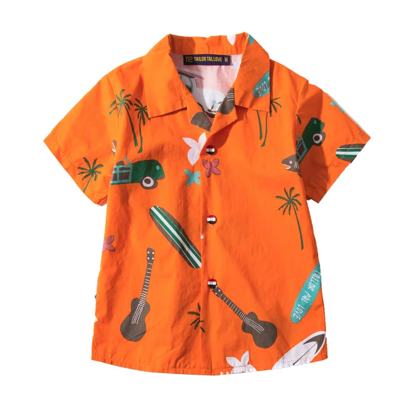 Подъем доверие летние девушки/рубашки для мальчиков повседневная camisa Детская