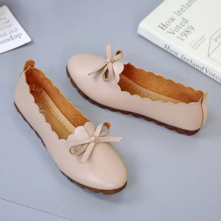 Brand Ksyoocur New Ladies Flat Shoes Casual Women Shoes Comfortable Round Toe Flat Shoes Spring/summer Women Shoes X04