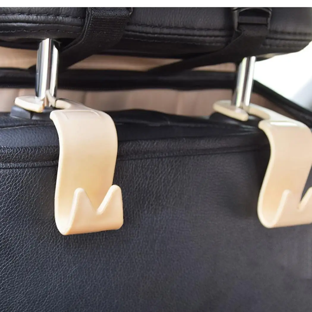 4 шт./компл. автомобильный крючок креативный полуоткрытый скрытый крюк для спинки