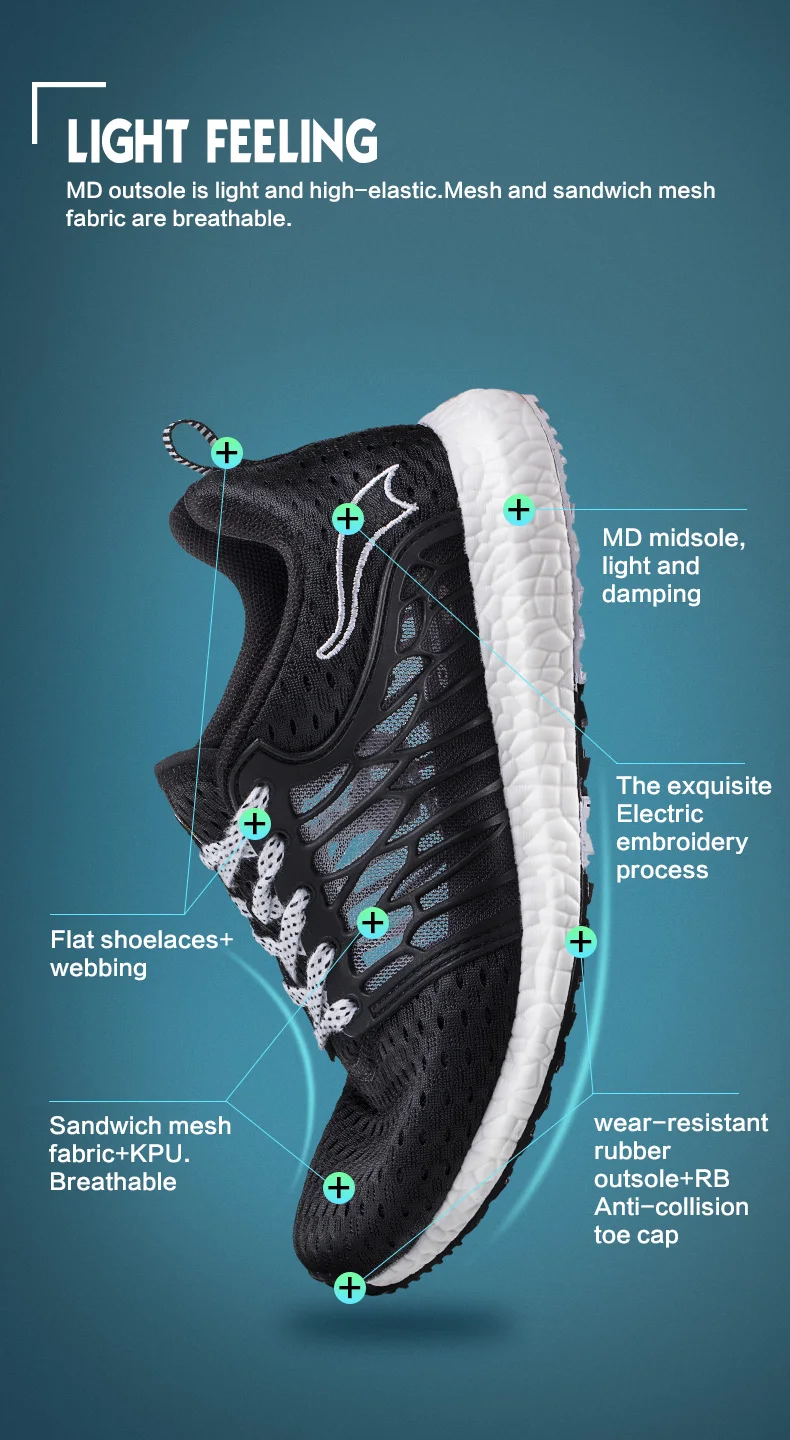 ONEMIX Unisex Running Shoes Breathable Mesh Men Athletic Shoes Super Light Outdoor Women Sports shoes walking jogging shoes