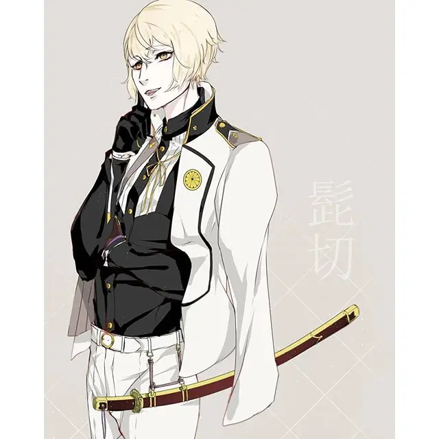 S0551 Аниме Онлайн игра TOUKEN RANBU HIGEKIRI меч W/коричневые деревянные ножны 39 5&quot | Игрушки