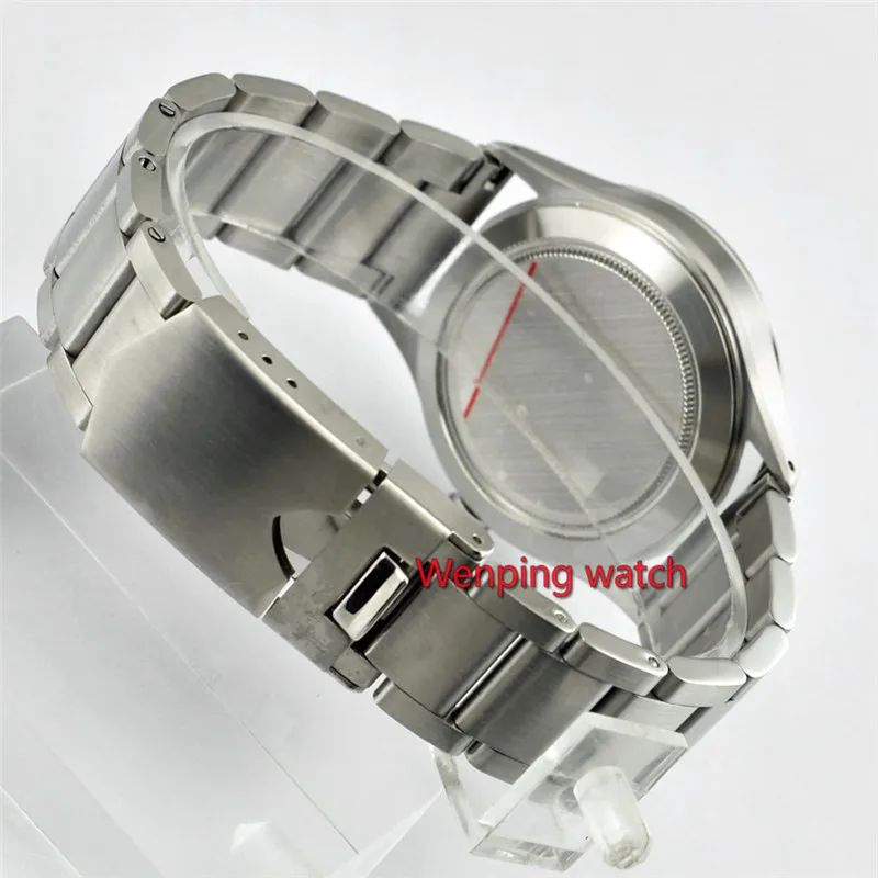 Чехол для часов 41 мм ремешок из нержавеющей стали 316L подходит Miyota 8215 series DG2813/3804