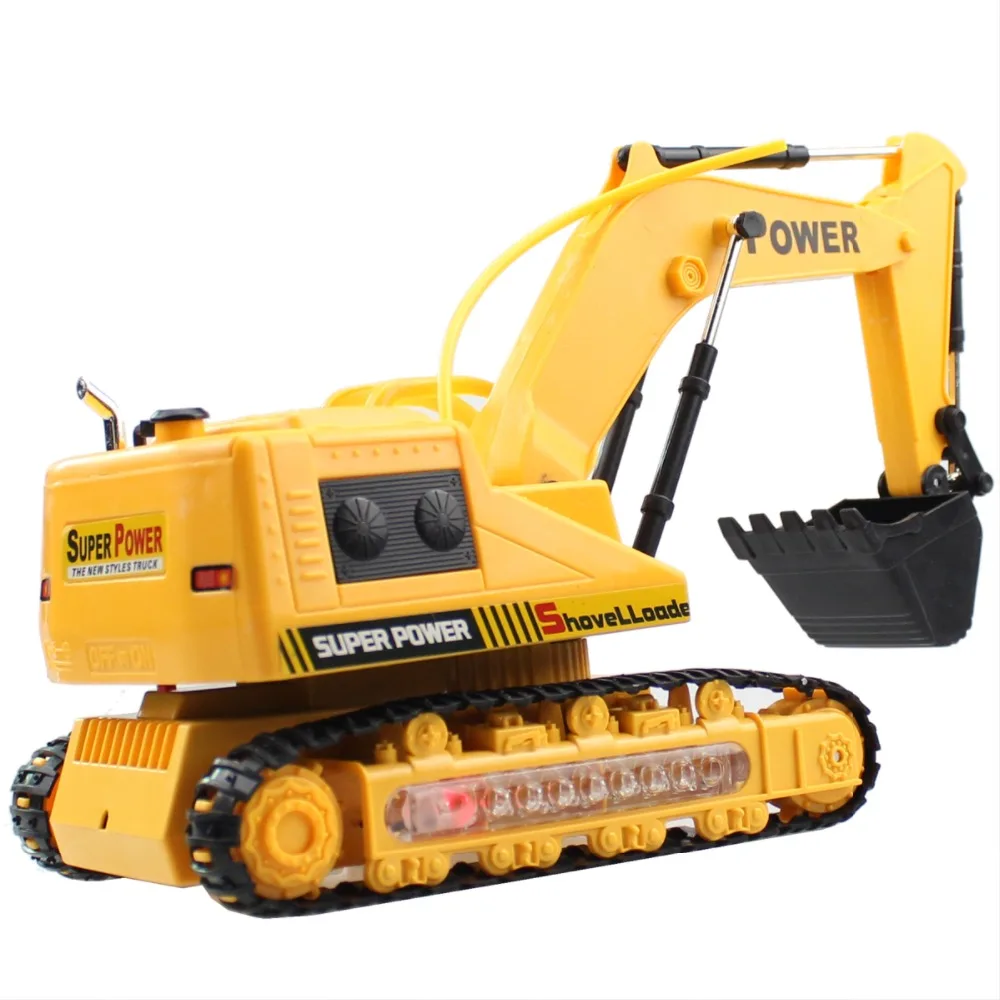 RC экскаватор гусеничный пульт дистанционного управления строительный грузовик