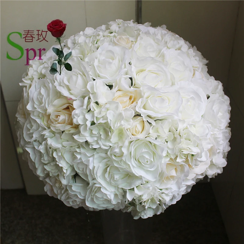 

2018 SPR free shipping 50cm dia. wedding artificial flower wedding table flower ball centerpiece decorative stage arch floral