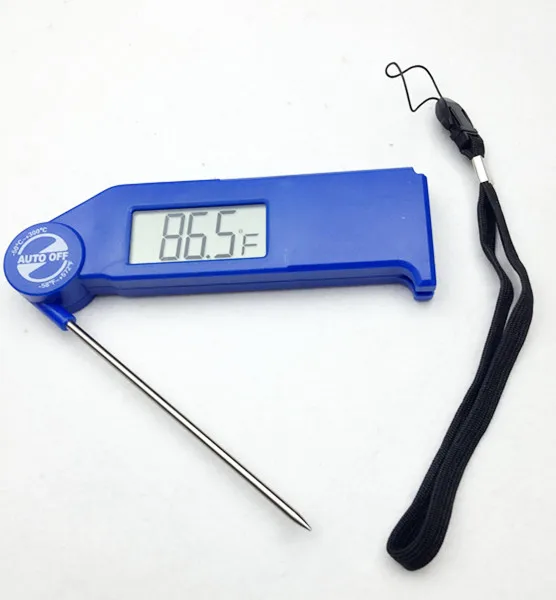 Цифровой термометр для барбекю складной Зонд из нержавеющей стали кухонный
