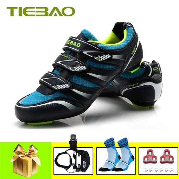 pedals for 1428 B Tiebao обувь для велоспорта для мужчин и женщин, обувь для шоссейного велосипеда, обувь для педалей, SPD-SL, самозакрывающаяся дышащая обувь для велоспорта, кроссовки - Цвет: pedals for 1428 B