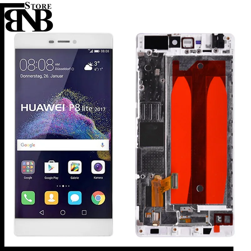 Для Huawei P8 ЖК дисплей кодирующий преобразователь сенсорного экрана в сборе с