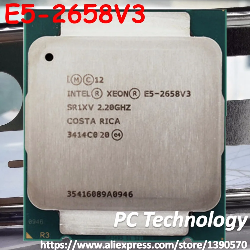 Оригинальный процессор Intel Xeon версии OEM 2 20 ГГц 30 м 12 ядер 22 нм 105 Вт 2658 GT/s|intel xeon|xeon