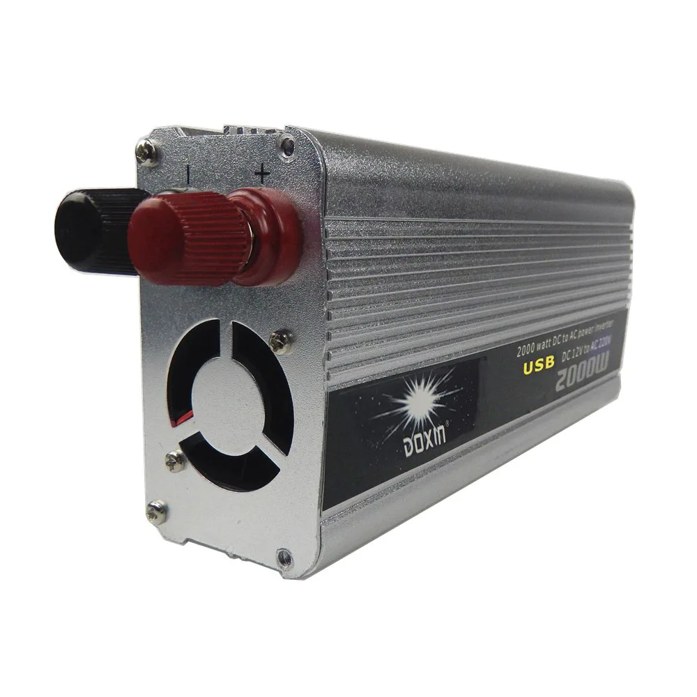 DOXIN 2000 Вт автомобильный инвертор с USB автомобильный преобразователь 220V110V инвертор