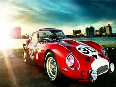 Алмазная мозаика вышивка 3d живопись пейзаж Топ Роскошные спортивные автомобили